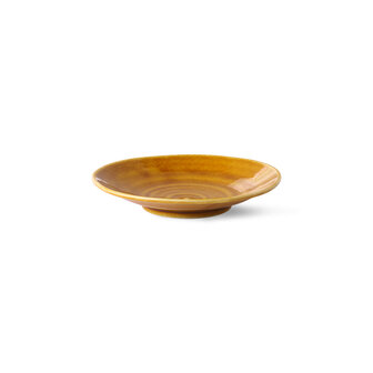 HKLIVING Kyoto ceramics: japanese small plate brown 