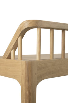 Ethnicraft oak Spindle bench 