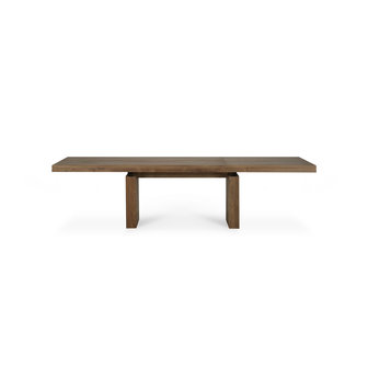 Ethnicraft Teak Double extendable dining table 