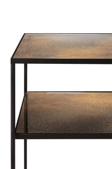 Ethnicraft Bronze Copper sofa console