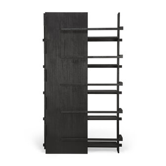 Ethnicraft abstract rack teak black