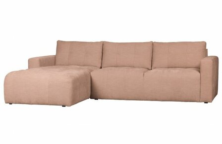 Vtwonen Bar Chaise Longue Geweven Stof Links Roze