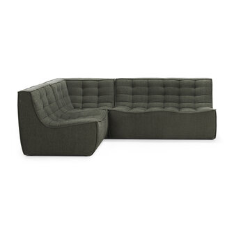 Ethnicraft N701 sofa - 2 seater Moss