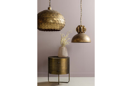 Bepurehome Polished Hanglamp Metaal Antique Brass