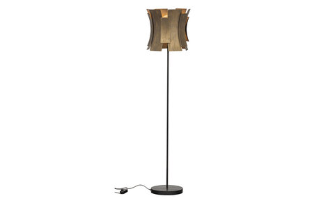 Bepurehome Course Staande Lamp Metaal Antique Brass