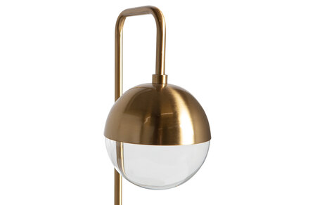 Bepurehome Globular Staande Lamp Metaal Antique Brass