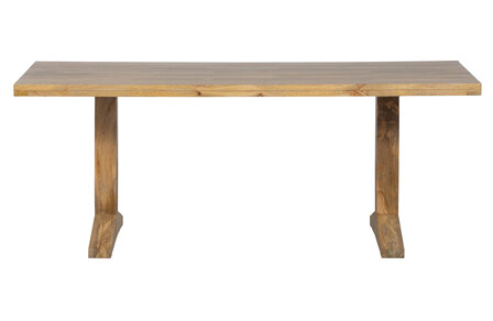 Vtwonen Deck Eettafel 200x90cm Mango Hout Naturel