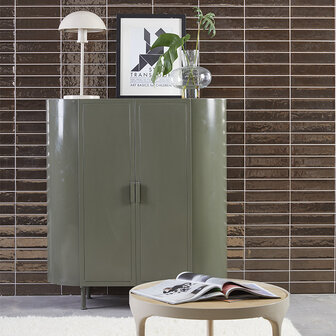 New Routz wandkast Montreal Olive Green