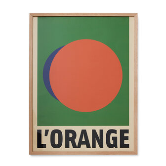 HKLIVING Framed artwork l&#039;orange