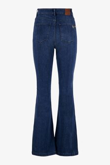 Zusss flared jeans donkerblauw