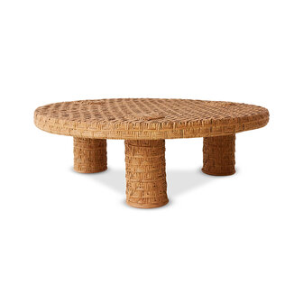 HKLIVING Rattan Woven Coffee Table 