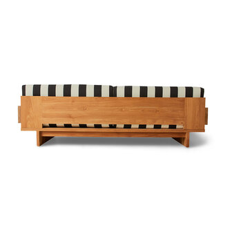 HKLIVING Outdoor Sofa Teak Stracciatella