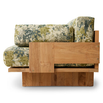 HKLIVING Outdoor Sofa Teak Botanical