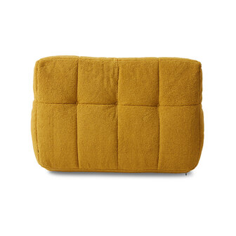 HKLIVING Lazy Lounge Chair Fluffy Ochre