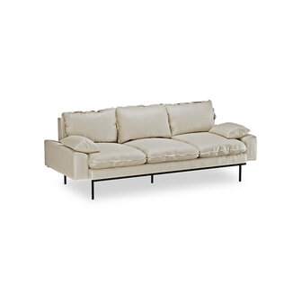 HKLIVING Retro Sofa 3 Zits, Pure Ivory