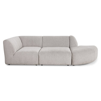 HKLIVING Jax Couch Element Angle, Light Grey