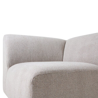 HKLIVING Jax Couch Element Left End Sneak Light Grey