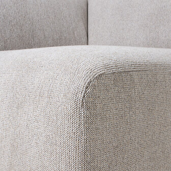 HKLIVING Jax Couch Element Left End Sneak Light Grey