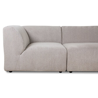 HKLIVING Jax Couch Element Left End Sneak Light Grey