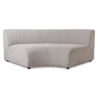 HKLIVING Jax Couch Element Round sneak, light grey