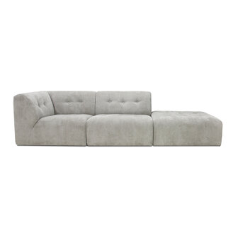 HKLIVING Vint Couch Element Middle Corduroy Rib, Cream