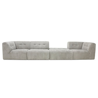 HKLIVING Vint Couch Element Middle Corduroy Rib, Cream