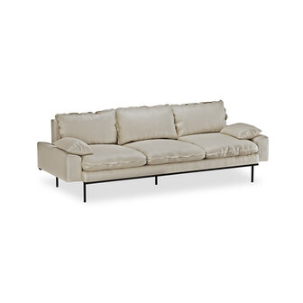 HKliving retro sofa 4 seats Royal Pure, Ivory