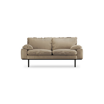 HKliving retro sofa 2 seats Pure earth