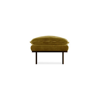 HKliving retro sofa hocker Royal Velvet, Olive