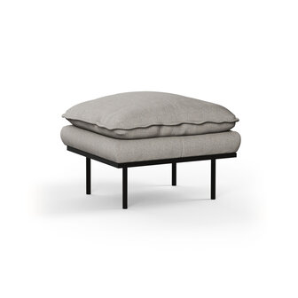 HKliving retro sofa hocker sneak, light grey