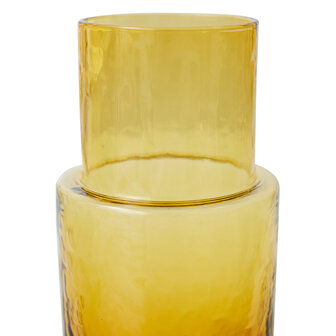 HKLIVING Tube carafe amber