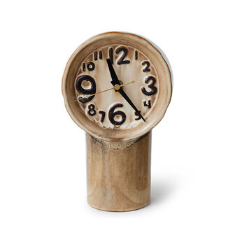 HKLIVING Retro ceramic clock cream