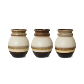 HKliving Grand floor vase vanille