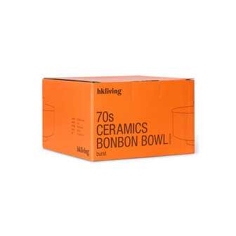 HKLIVING 70s ceramics bonbon bowl blast