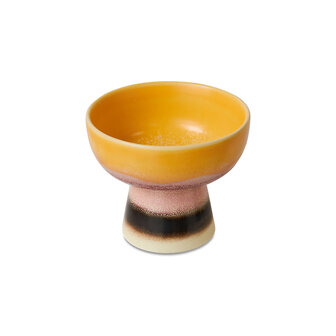 HKLIVING 70s ceramics tapas bowl on base sunshade small