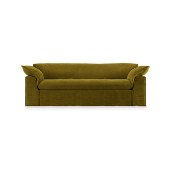 HKLIVING Nomad Royal Velvet Olive 244cm