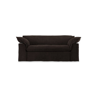 HKLIVING Nomad Couch Royal Velvet Espresso 204cm