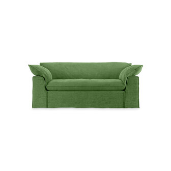 HKLIVING Nomad Couch Royal velvet Green 204cm