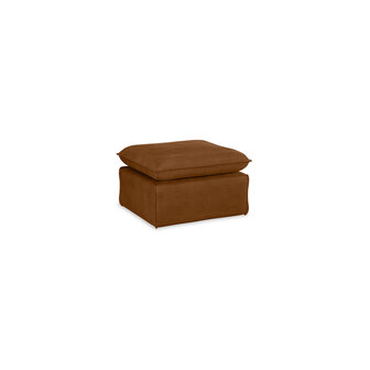 HKLIVING Nomad Couch Hocker Royal Velvet, Caramel