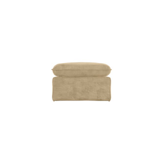 HKLIVING Nomad Couch Hocker Royal Velvet Cream