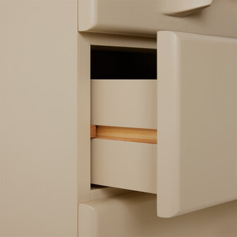 HKLIVING Chest Of 6 Drawers Cream