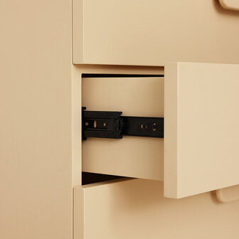 HKLIVING Spacious Drawer Cabinet Cream