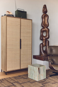 HKLIVING Pioneer Rattan Cupboard Natural