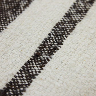 HKLIVING Striped Woolen Kelim Cream 200x300cm