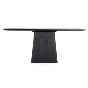 Eleonora Sidetable Aron 180x40 cm Zwart