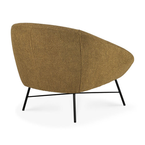 Ethnicraft Barrow lounge chair ginger