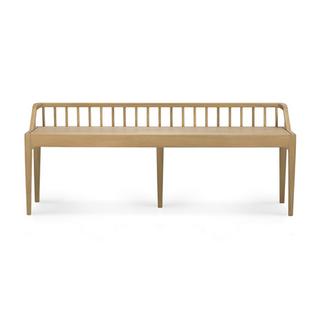 Ethnicraft oak Spindle bench 