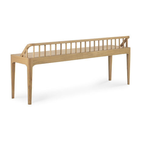 Ethnicraft oak Spindle bench 