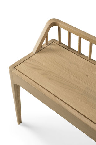 Ethnicraft oak Spindle bench 