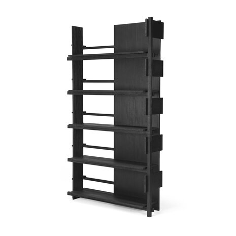 Ethnicraft abstract rack teak black